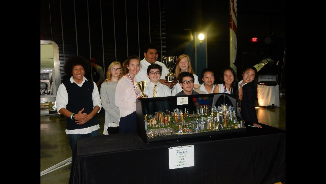 ASFL Future City - 1st in State!