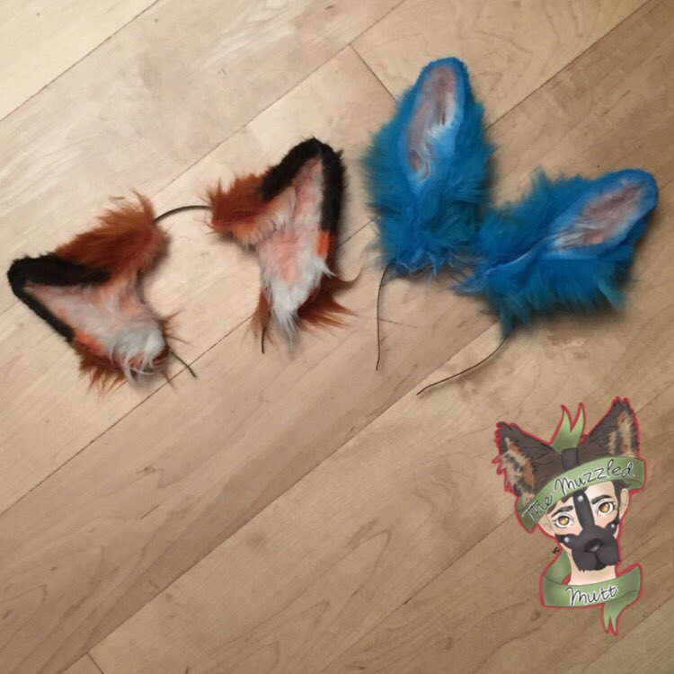 MuzzledThe's tweet photo. π¦π°π #foxears #bunnyears #rabbitears #earheadband #etsy #etsyshop #etsyseller #themuzzledmutt https://t.co/awcbgs111V https://t.co/EowwHmcDe1