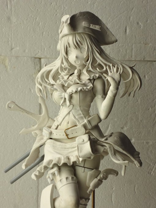 เหล่าผู้ผลิตโพสข้อมูลทวิตเตอร์โปรโมทฟิกเกอร์ที่จะนำไปแสดงในงาน Wonder Festival 2017 [Winter]