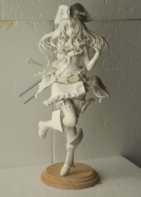 เหล่าผู้ผลิตโพสข้อมูลทวิตเตอร์โปรโมทฟิกเกอร์ที่จะนำไปแสดงในงาน Wonder Festival 2017 [Winter]