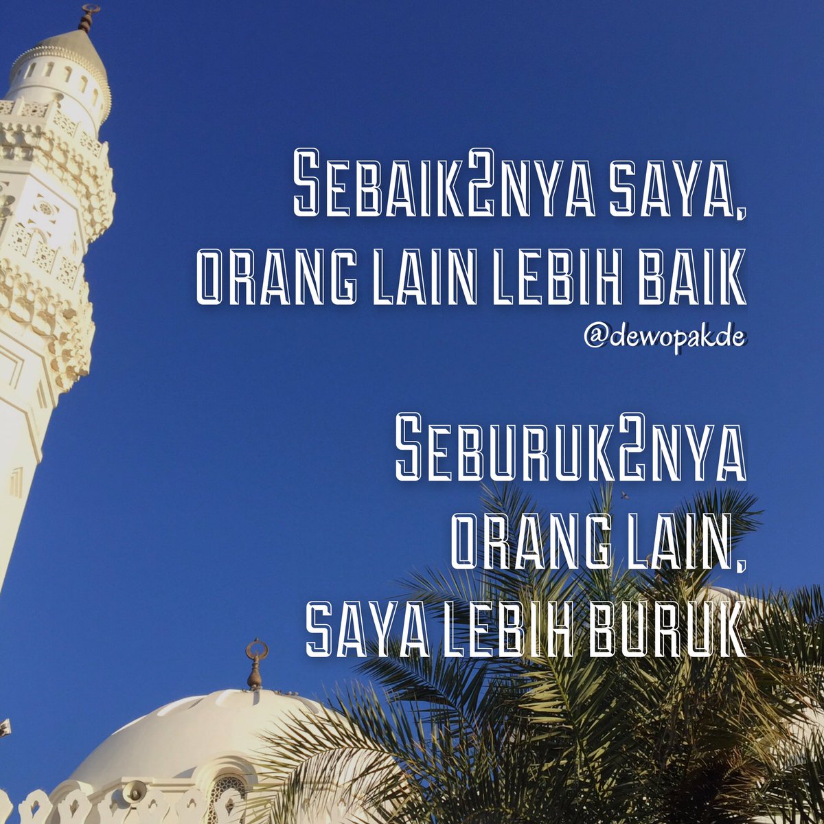 Dari instagram @dewopakde