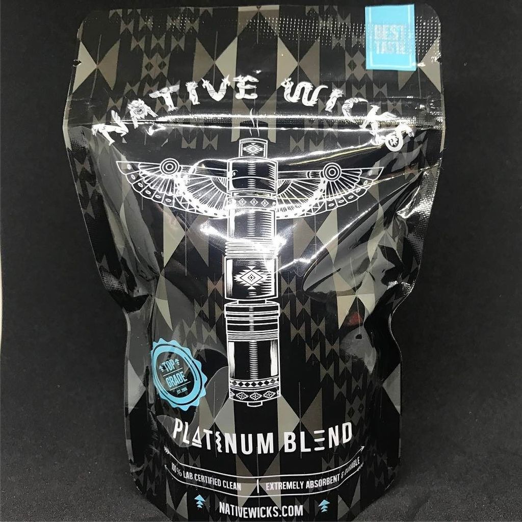 twentysixvape's tweet photo. 供給、保持力共に素晴らしい👍NATIVEWICKS PLATINUMBLEND入荷しました💭
#vape #nativewicks #ベイプ #コットン #twentysixvape https://t.co/SXlQNR7CHz https://t.co/MgK4OprhBv
