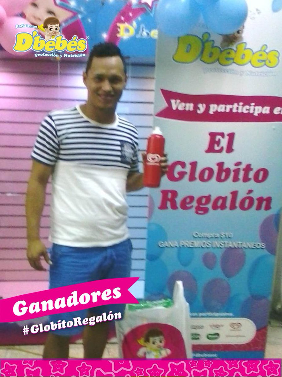 dbebesEC's tweet photo. Jean Carlos Onofre Ganador #GlobitoRegalón 🎉🎈🎁 
¿Qué estás esperando para participar? 
Te esperamos https://t.co/unqAz4vjp0 https://t.co/O3nux4cYA8