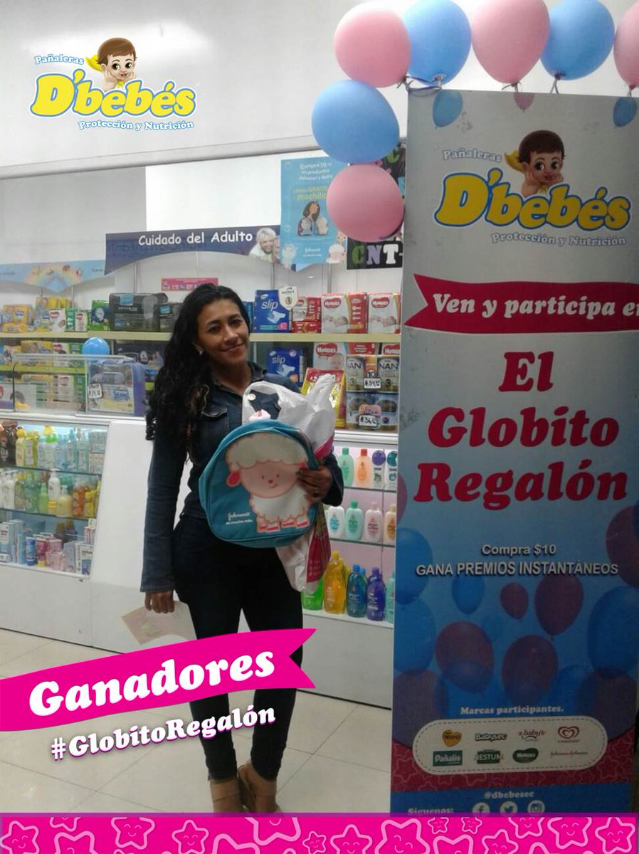 dbebesEC's tweet photo. Miranda Balberan Ganadora #GlobitoRegalón 🎉🎈🎁 
¿Qué estás esperando para participar? 
Te esperamos https://t.co/unqAz4vjp0 https://t.co/DHaG7oJnY5