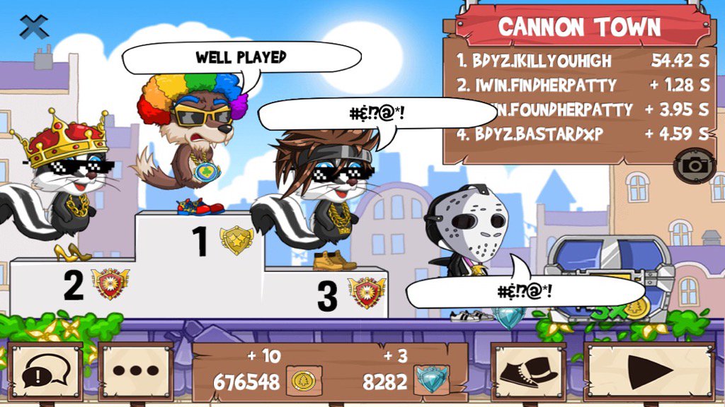 _just_bastard's tweet image. Having a blast @ #funrun2 #IkillYOUhigh #FindherPatty #FoundHerPatty