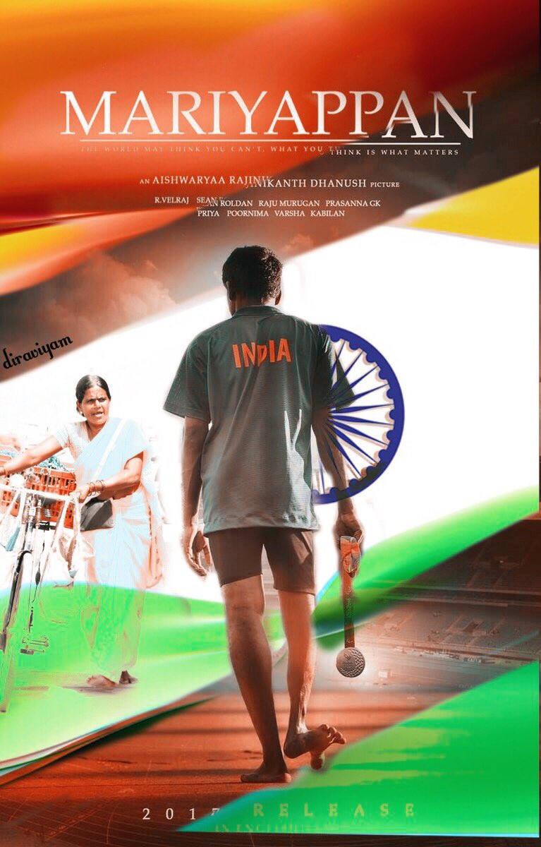 GirlPowerAishu's tweet photo. Looking forward for the 1st tamil sport biopic by our #superlady @ash_r_dhanush 😘

#Mariyappan #ash3 🎬

@dhanushkraja @RIAZtheboss @DfnTeam https://t.co/mlqiQBgtku