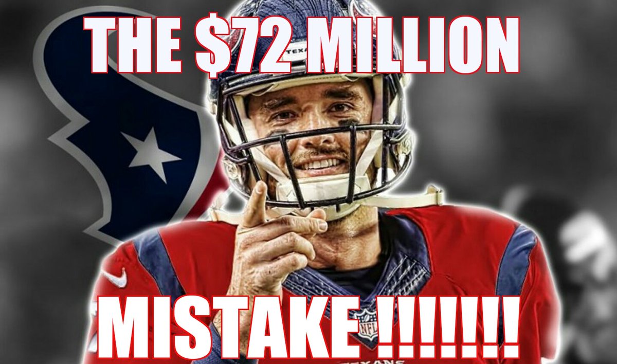TheHuddleIsReal's tweet photo. @TheCursePodcast @HoustonTexans Way to go Brock you got payed starter money for 3rd string stats #Ouch #GotPayed https://t.co/lAw6NZkuBE