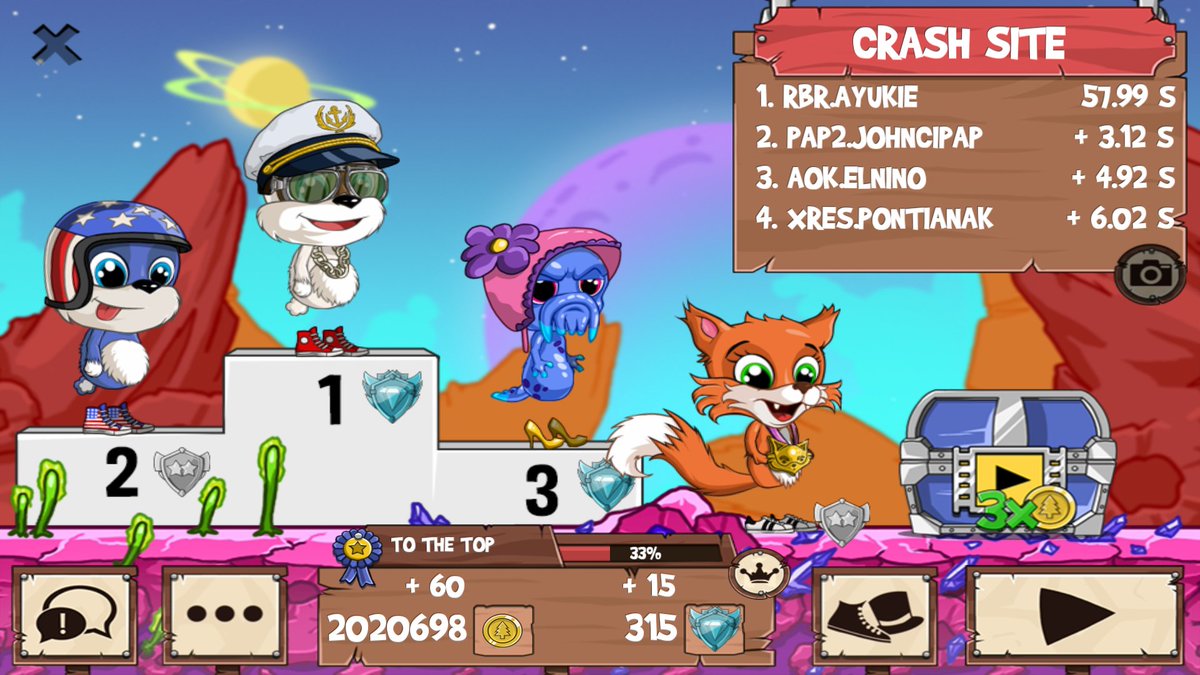ayie_fr2's tweet photo. Get on my level, son! #funrun2 #johncipap #elnino #Pontianak https://t.co/Z3a6qSijza
