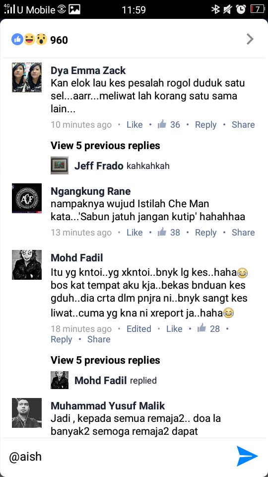 Bernipu's tweet photo. Lihat sikap org Malaysia thdp kes liwat babitkan lelaki.Bila p'puan kena rogol menggelupur marah, tapi bila lelaki jd mangsa mrk ketawakan https://t.co/Im6lRqABdZ