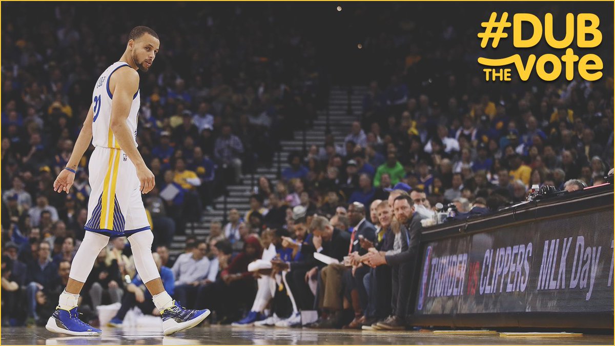 RT to #NBAVote for Stephen Curry ⭐️ #DubTheVote