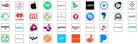 MGJuggernaut's tweet photo. We are on ALL of these services to stream.. and also the awesome @Bandcamp ! All new music will be appearing in these stores too. #DarkFight https://t.co/7Wve2vm2ey