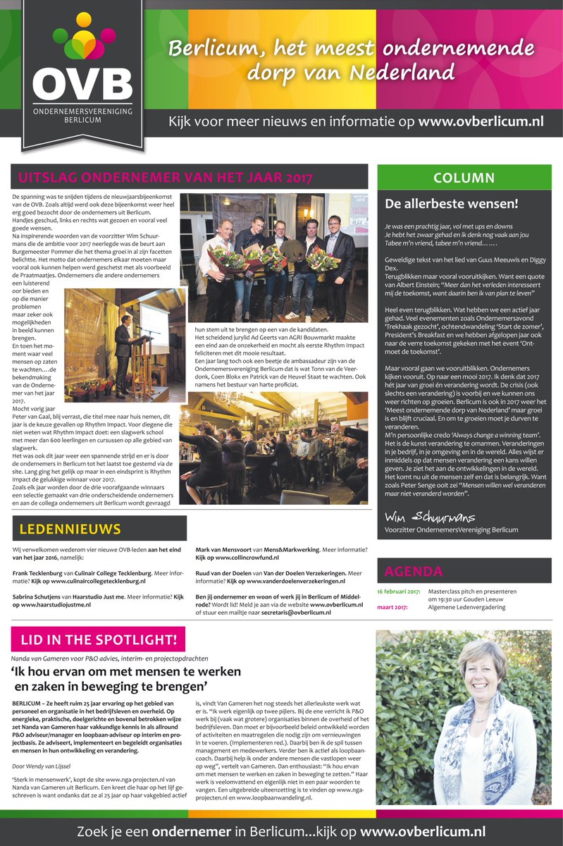 Tromgeroffel voor <a href="/Rhythmimpact/">Rhythm Impact</a> Sterk in mensenwerk <a href="/NandavanGameren/">Nanda van Gameren</a> Column 'Always change a winning team' 'de kunst verandering te omarmen'