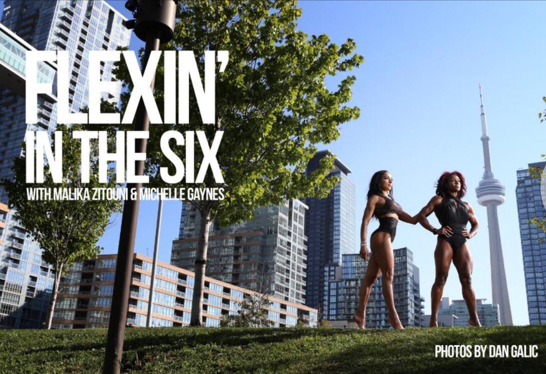 MizPamela's tweet photo. 'Flexin In The Six' π¨π¦. Check out Jan edition of @fitandfirmmag !! @wbff @THEWBFF #Toronto #Canada #CNTower #WbffPros https://t.co/BspA333BWm