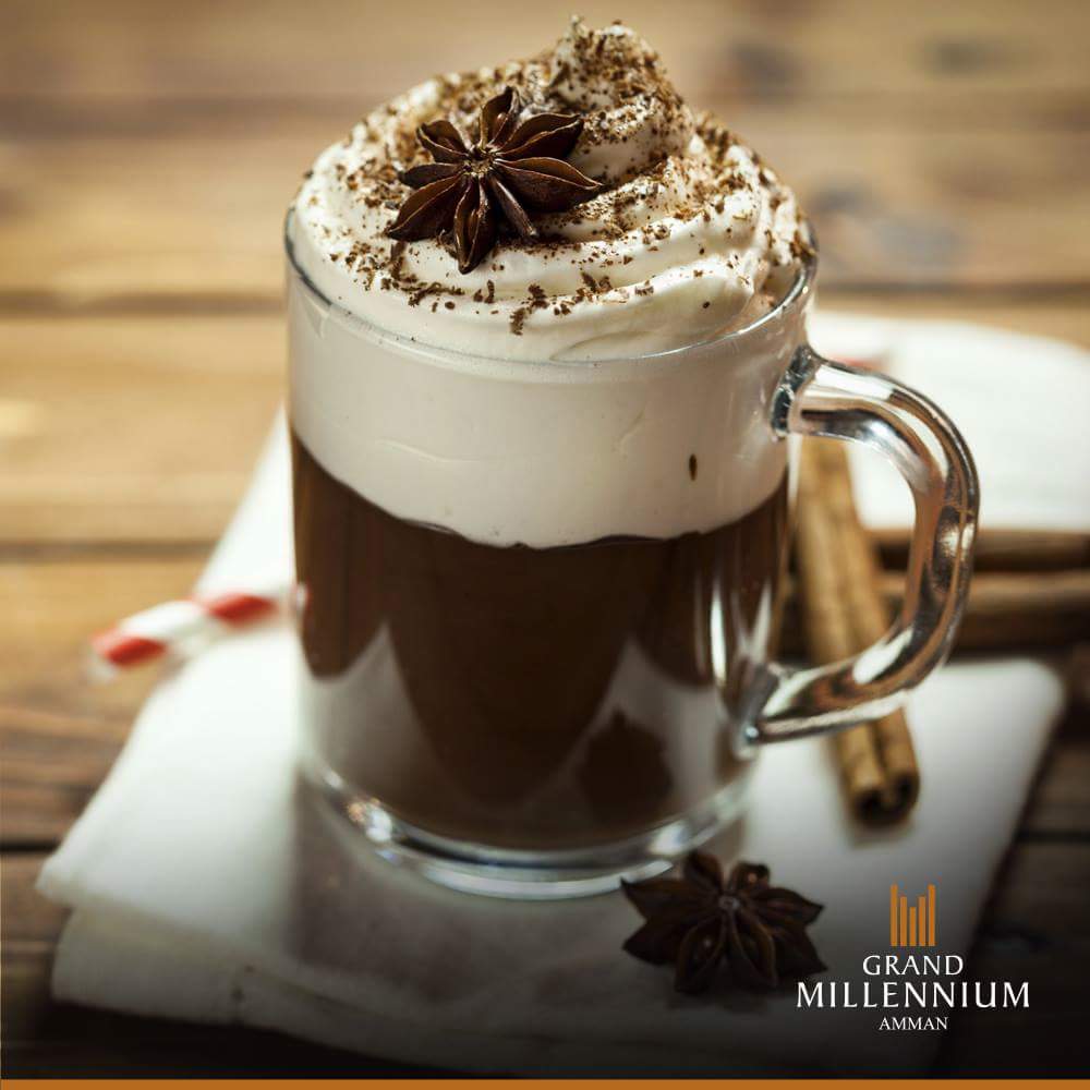 AmmanMillennium's tweet photo. Enjoy the most delicious hot drinks in this cold weather at Atrium lobby lounge.
#jan2017 #atriumlobbylounge #GMA https://t.co/C6vfwi5cUR