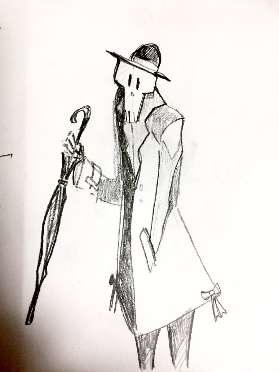 最近の落書きです、アンテやりたい欲が滲んでいる 