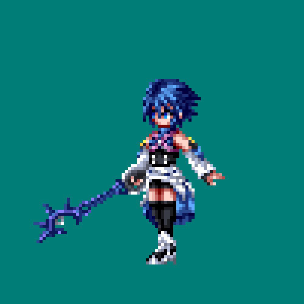 ソラのドット絵！！！！！！😂 いつの日かBEに来てくレルことを夢見てる😂