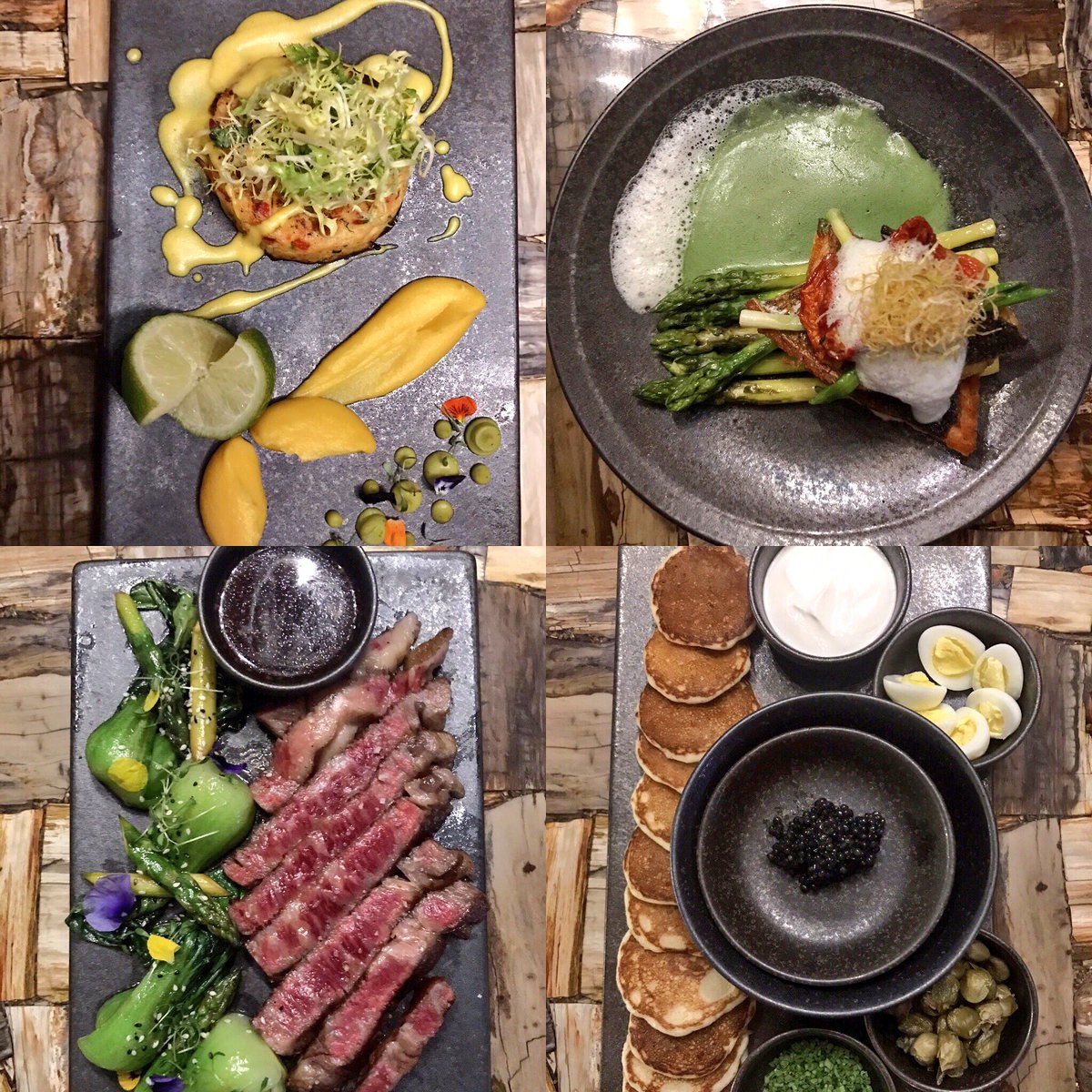 JGoldenbergLC's tweet photo. When visiting #Moscow @RitzCarlton #O2Lounge is a must - #food, #atmosphere, #views #Kobebeef #belugacaviar #kingcrab #chileanseabass https://t.co/weKrteQ2vP