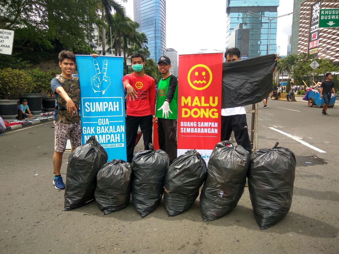 Today ... @ Bundaran HI, Jakarta
<a href="/BebasSampahID/">BebasSampahID</a> @bebassampah2020 <a href="/Dishubtrans_DKI/">Dishubtrans_DKI</a> @DinasLHdki