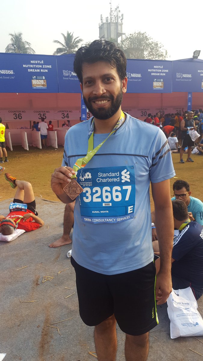 kunalm77's tweet photo. #SCMM2017 #SCMM @fit4life. Feels so good to be apart of this event year on year. Stay fit, Stay blessed!! #RunMumbaiRun. https://t.co/CdhjJpbvYf