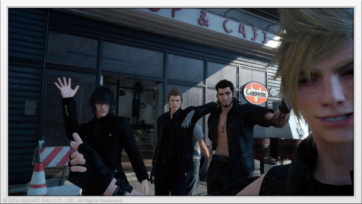 QuinstaTV's tweet photo. Another gas another quest #FFXVJourneyInPictures #PromptoPics #QuinstaTV #FinalFantasyXV #FinalFantasy https://t.co/U3E1WTIL6l