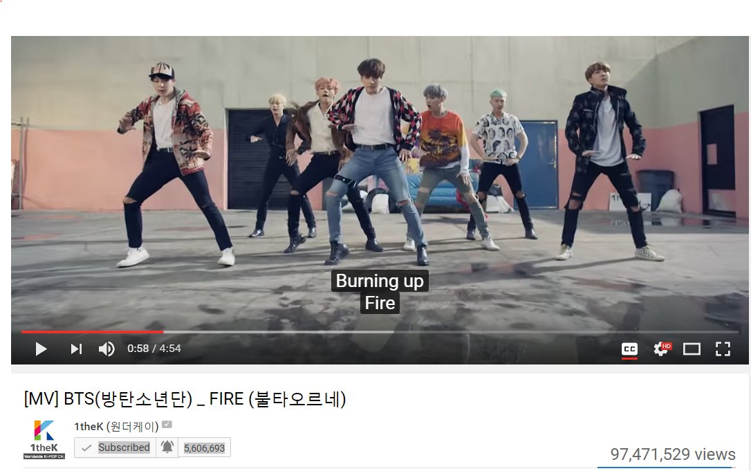 BTSInsFireWorld's tweet photo. Come on #ARMY let's keep streaming #BTS #FIRE 
Almost #100MILLION #INSFIRE

#bangtanboys #bangtansonyeondan #bts #BTS #bulletproofboys https://t.co/IFvqMs90Ab