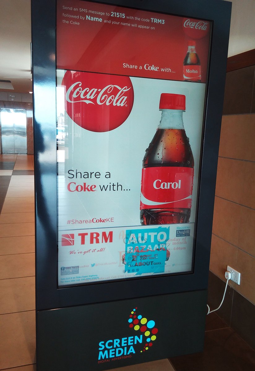 DigiCommUAE's tweet photo. Digital kiosk for Nairobi Malls in Kenya. #PoweredbyDigiComm https://t.co/7t6drAFnDA