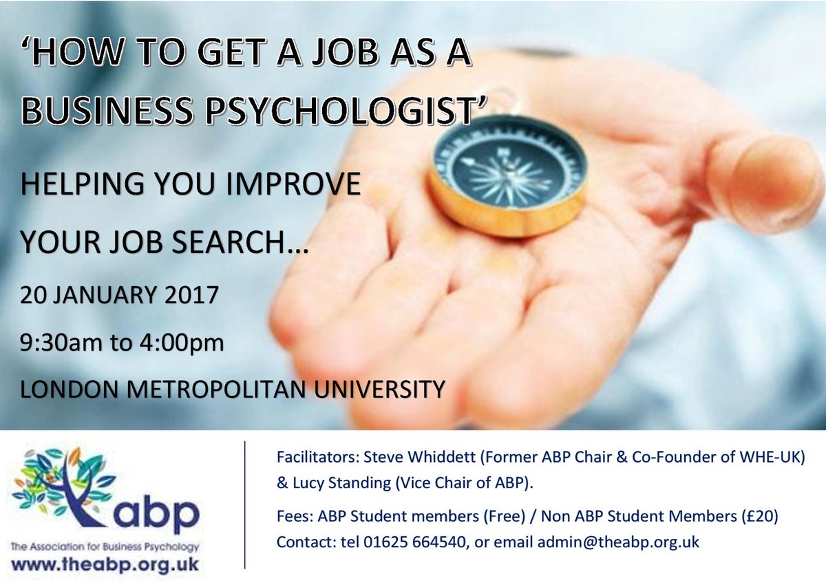 ABPsychologists's tweet photo. #CareerDevelopmemt #BusPsych. Looking for clarity &amp; direction? Join ABP's nxt training event 20 Jan. https://t.co/478kHxTtZ8 https://t.co/okuEQF08cL