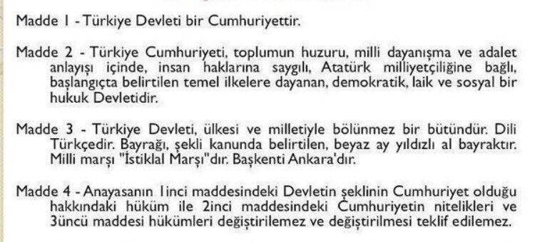 cetinasemih's tweet photo. #AyağaKalkıyoruz Bu maddelerle sorunu olanın Türk Milleti ile sorunu vardır. Atatürk ile sorunu vardır. Açık ve net. https://t.co/NHJbryDwIt
