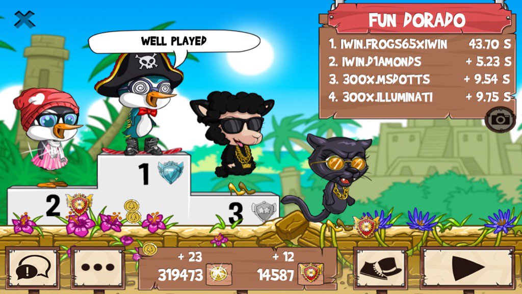 D1AMONDSFR2's tweet photo. Having a blast @ #funrun2 #Frogs65xiwin #MsDotts #ILLUMINATI https://t.co/onOuNN4Etr