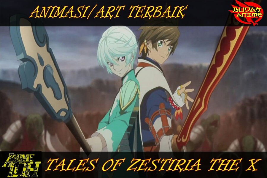 BudakAnimeID's tweet photo. Kategori Animasi/Art Terbaik:
01. #TalesofZestiriatheX: 38%
02. #KoutetsujounoKabaneri: 26%
03. #HibikeEuphonium: 26%
04. #Kiznaiver: 10% https://t.co/r5zU8Xqc9u
