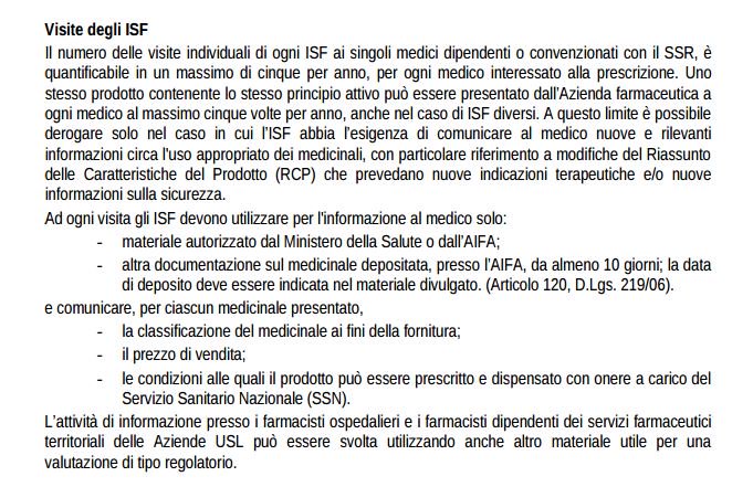 InfoFarmaco's tweet photo. EmiliaRom. aggiorna regole informazione scientifica farmaco dal 2017 con limite di 5 visite anno dell'ISF per ciascun medico. Chi controlla? https://t.co/DJ1bSK69v8