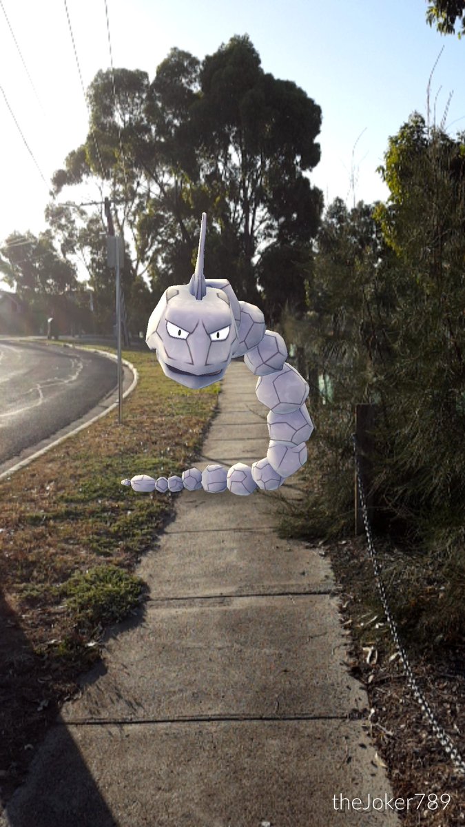 Jordan_Oke93's tweet photo. #pokemonwalk #pokemongo #onix https://t.co/puuQAzR54P