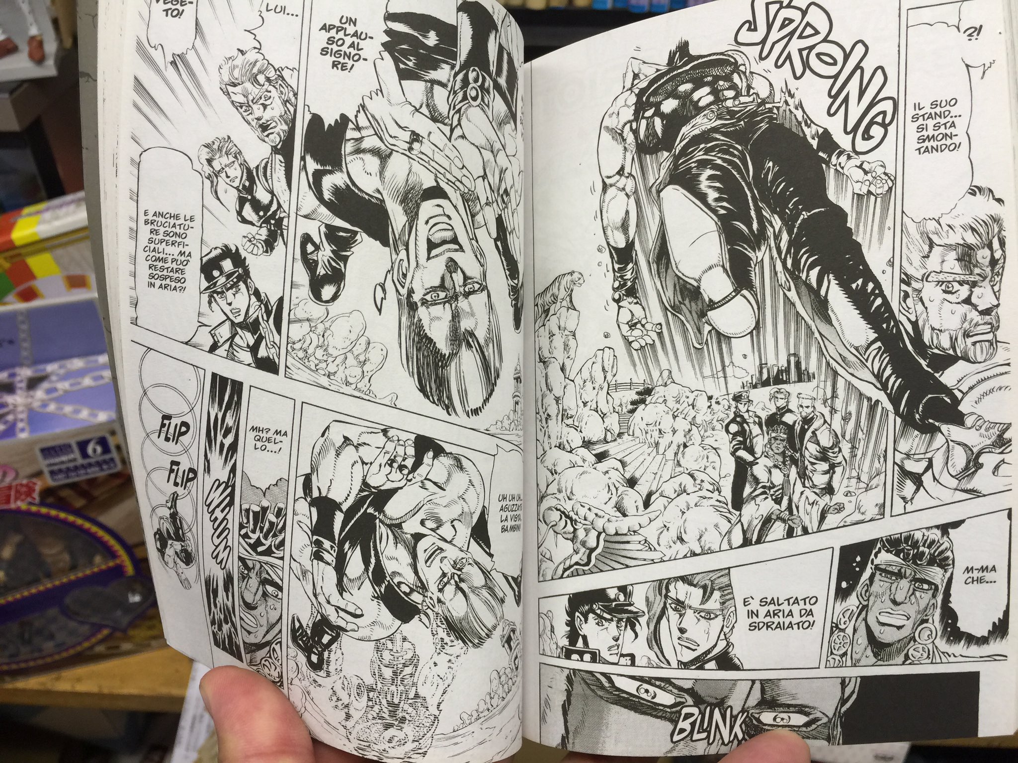 ジョジョ イタリア語版 イタリア語で読む日本の漫画、荒木飛呂彦の「ジョジョの奇妙な