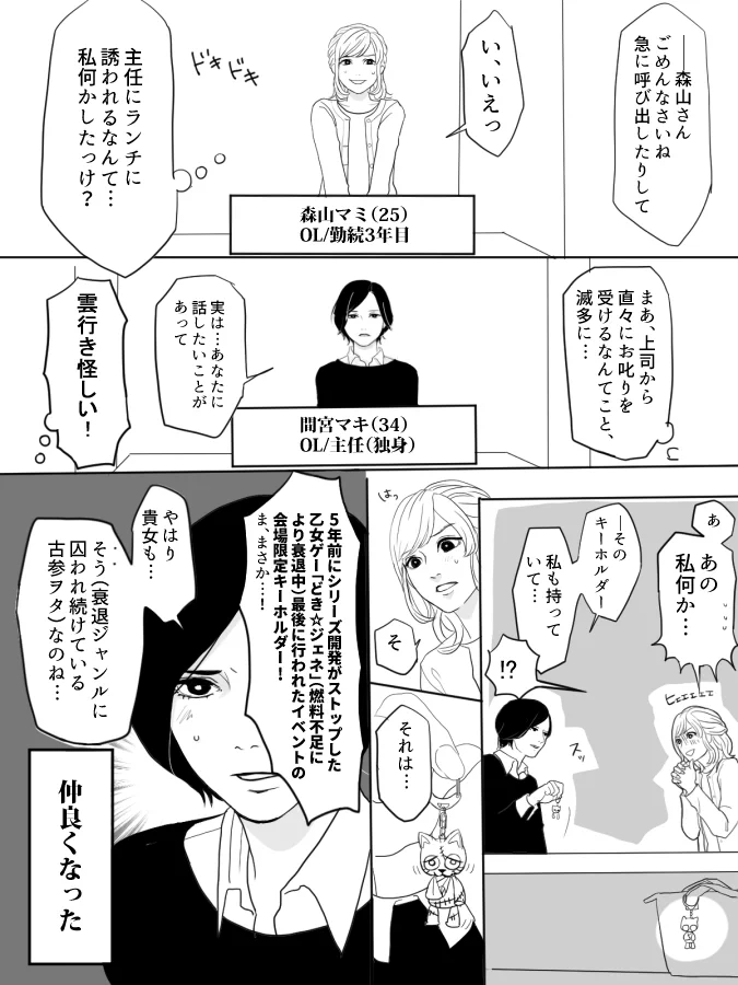 上司に呼び出され怒られるのかと思いきや？まさかのオタク仲間ｗｗｗ