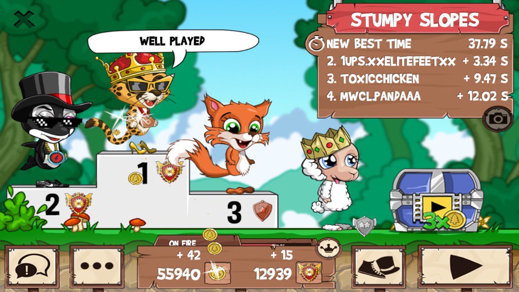 SolSistah_'s tweet photo. All those guys just got washed #funrun2 #XXEliteFeetXX #toxicchicken #pandaaa https://t.co/34xApTEmqI