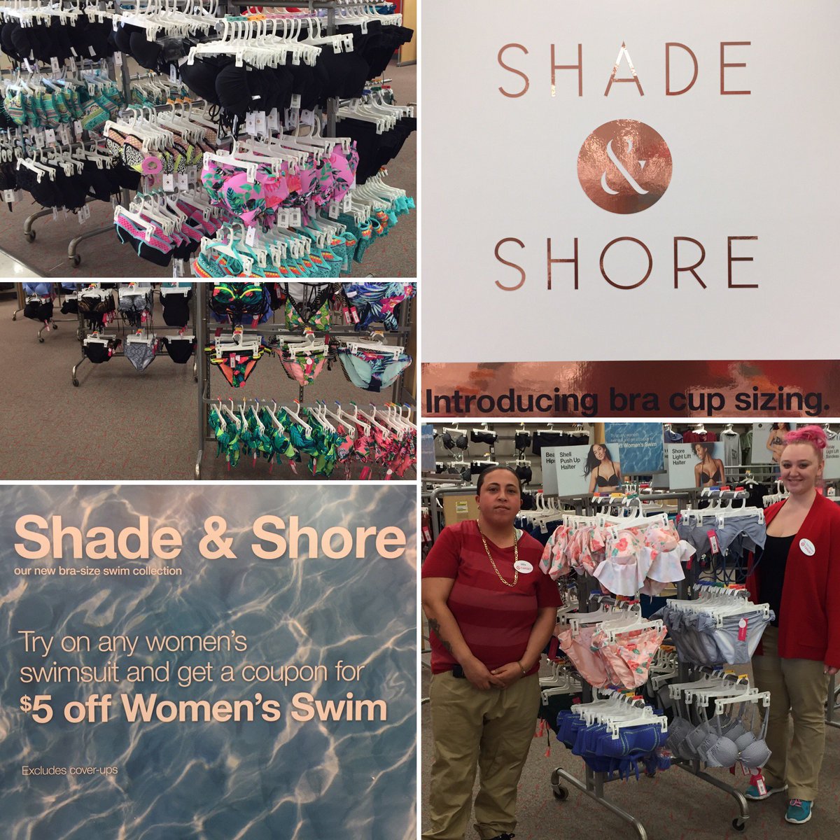 #T2104 ready to show off new brand #Shade&amp;Shore with our Swim Try On Event! <a href="/DaneiaSimms/">Daneia Simms</a> <a href="/vankirk145/">chuck vankirk</a> @JennaWalker422 @brieoreilly23