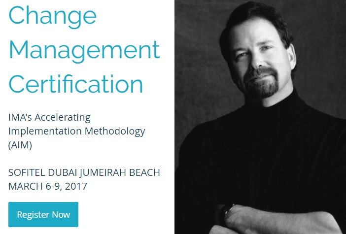 change_actions's tweet photo. The Change Management Certification (AIM) will take place by March 2017.
https://t.co/j3EdO5NTbY
#ChangeActions https://t.co/wsfsWE3mRl
