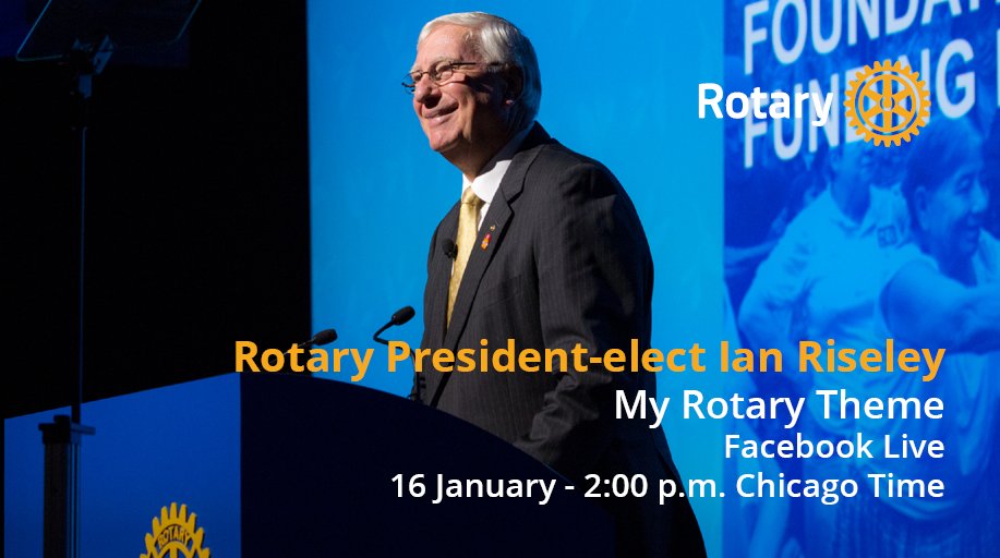 rotaract's tweet photo. Excited for President-elect Ian Riseley’s theme announcement? Join him for a Facebook Live chat tomorrow! https://t.co/Vjtpw6PDno https://t.co/kvP92KHNDS
