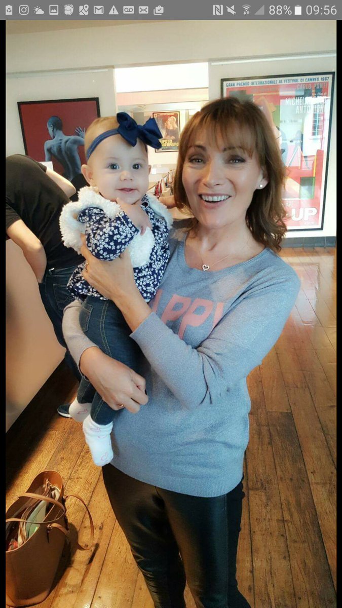 MissStaceyFox's tweet photo. Morning @SundayBrunchC4 here a picture of @ITVLorraine and my little girl Amelia a few months back :) #beatthejanuaryblues xx https://t.co/Kfv8Uwq0uH