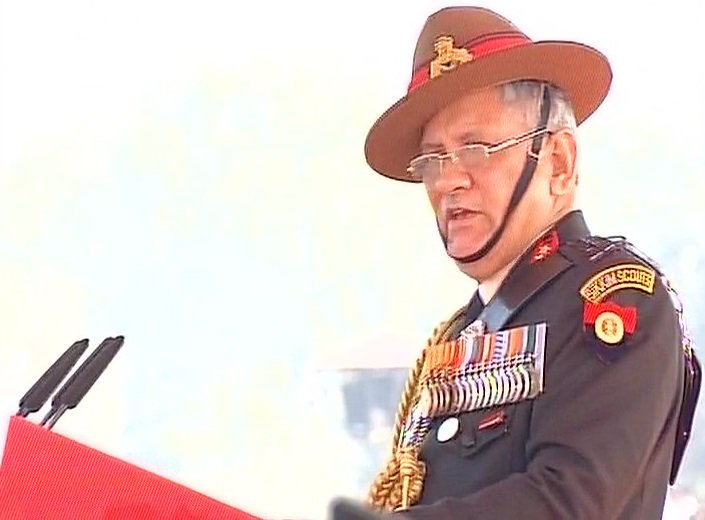 news24tvchannel's tweet photo. Indian Army chief warns Pakistan #Armychief #powerdisplay #peace #disrupte https://t.co/gWm5WbCt7t https://t.co/R4gdAfVu6Y