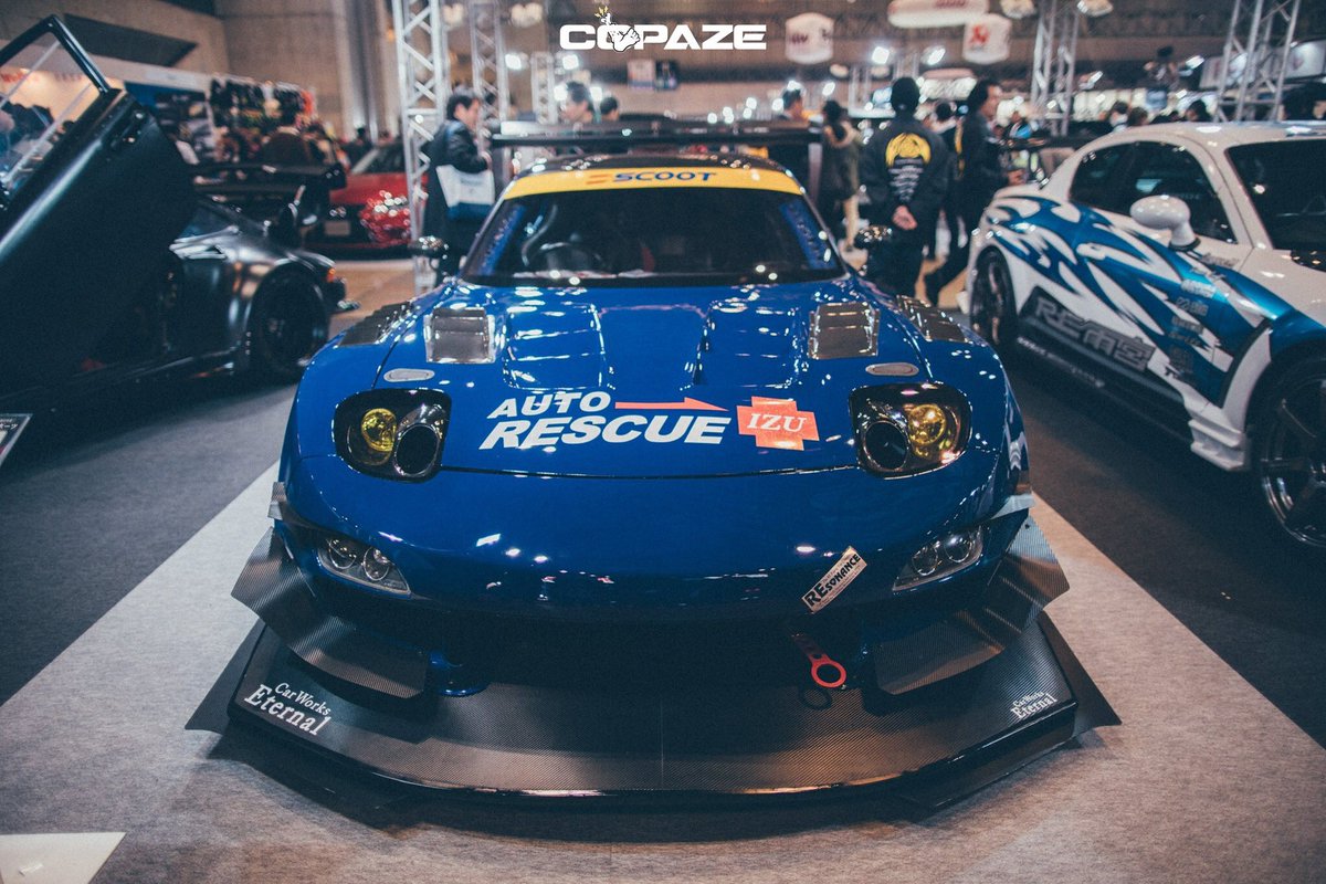 KIMUSUPO's tweet photo. #TAS
#tokyoautosalon
#Copaze
#FD3S
#FC3S
#SE3P https://t.co/7wVwPJqHFS