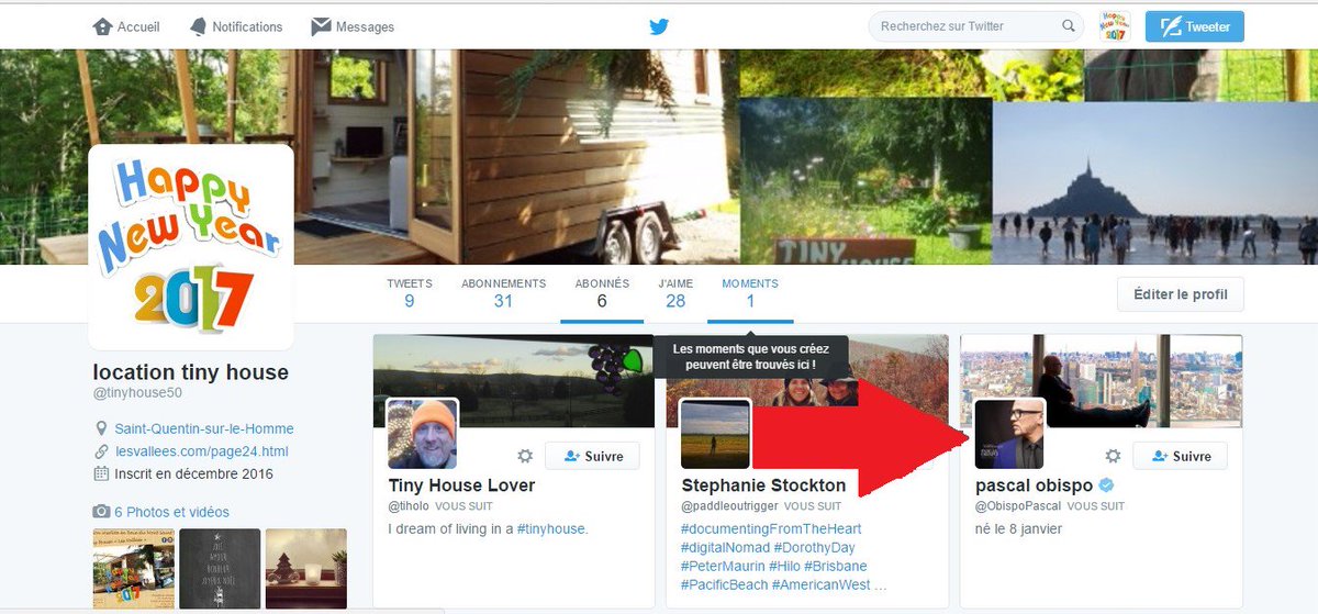 tinyhouse50's tweet photo. Faite comme Pascal Obispo....
Suivez la Tiny House sur Twitter ;-)
Merci à lui
https://t.co/msdtmv7ODp https://t.co/eWteTu1XPG