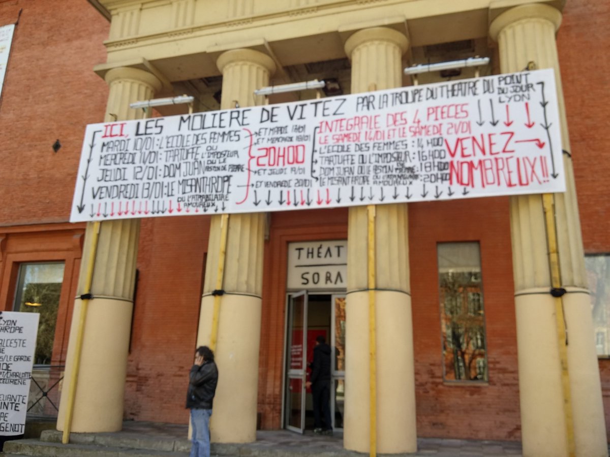 pierre_boe's tweet photo. 1 espace vide,les 3 coups, Molière... 6heures de BONHEUR théâtral...!!
Gwenaël Morin @TheatreSorano https://t.co/l4m1N0ULtI