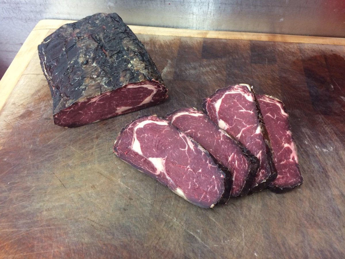 Beautifully Dry Aged Rib-Eye made by <a href="/BertsButchers/">Berts Butchers</a> using our Dry Age Meat Bags #DryAgeBeef #FreeSamples #DryAgeBags #Steak #RibEye