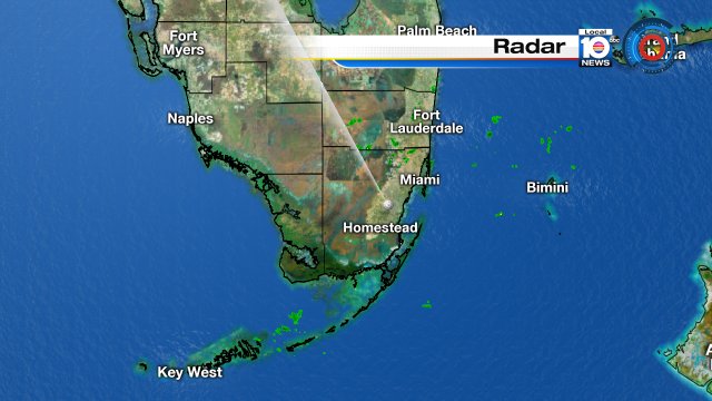 Showers will impact parts of #SouthFlorida as they are now. Shower activity will end by early afternoon. #Flwx https://t.co/eUUeKsly62