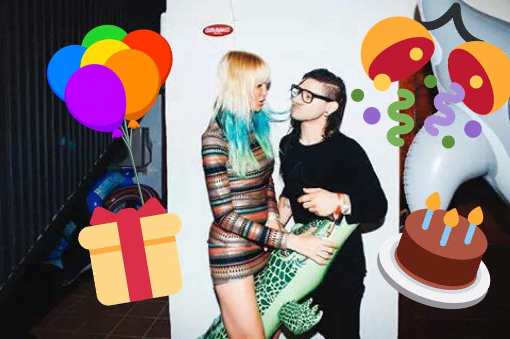 Happy Birthday Sonny @Skrillex 🎉🙌🏻 xx see you later alligator 🐊 https://t.co/B2QPaLkcBh