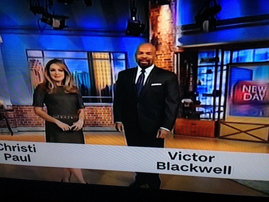 BrajkovicDb's tweet photo. @NewDaySunday #WeekendEdtion Happy Busy Sunday TuningIn With MyFavAnchors @Christi_Paul & @VictorBlackwell Latest https://t.co/5FfXWlE6qH