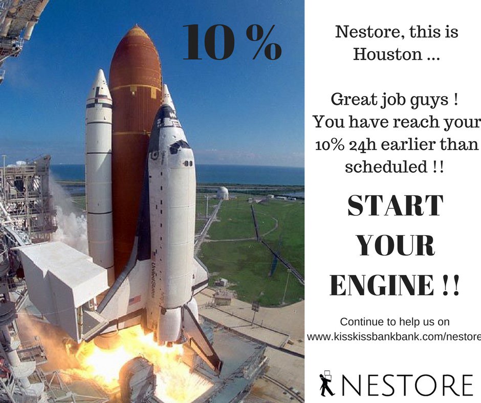 Nestoreco's tweet photo. 10% reached !! Thank for your help. Please continue to participate ! https://t.co/1Q0W5QrfVh https://t.co/nfEGd3U0gx