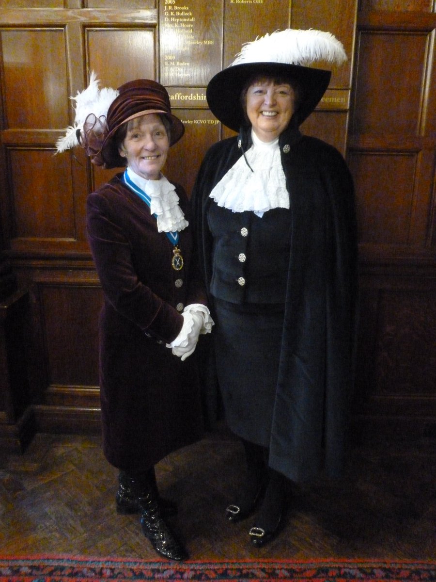 hsshropshire's tweet photo. Pleasure to support HS Staffordshire at Legal Service opening Hilary term @StaffordChurch with @sheriff_high (photo) &amp; @HighSheriffWM16 https://t.co/tWL91DIlve