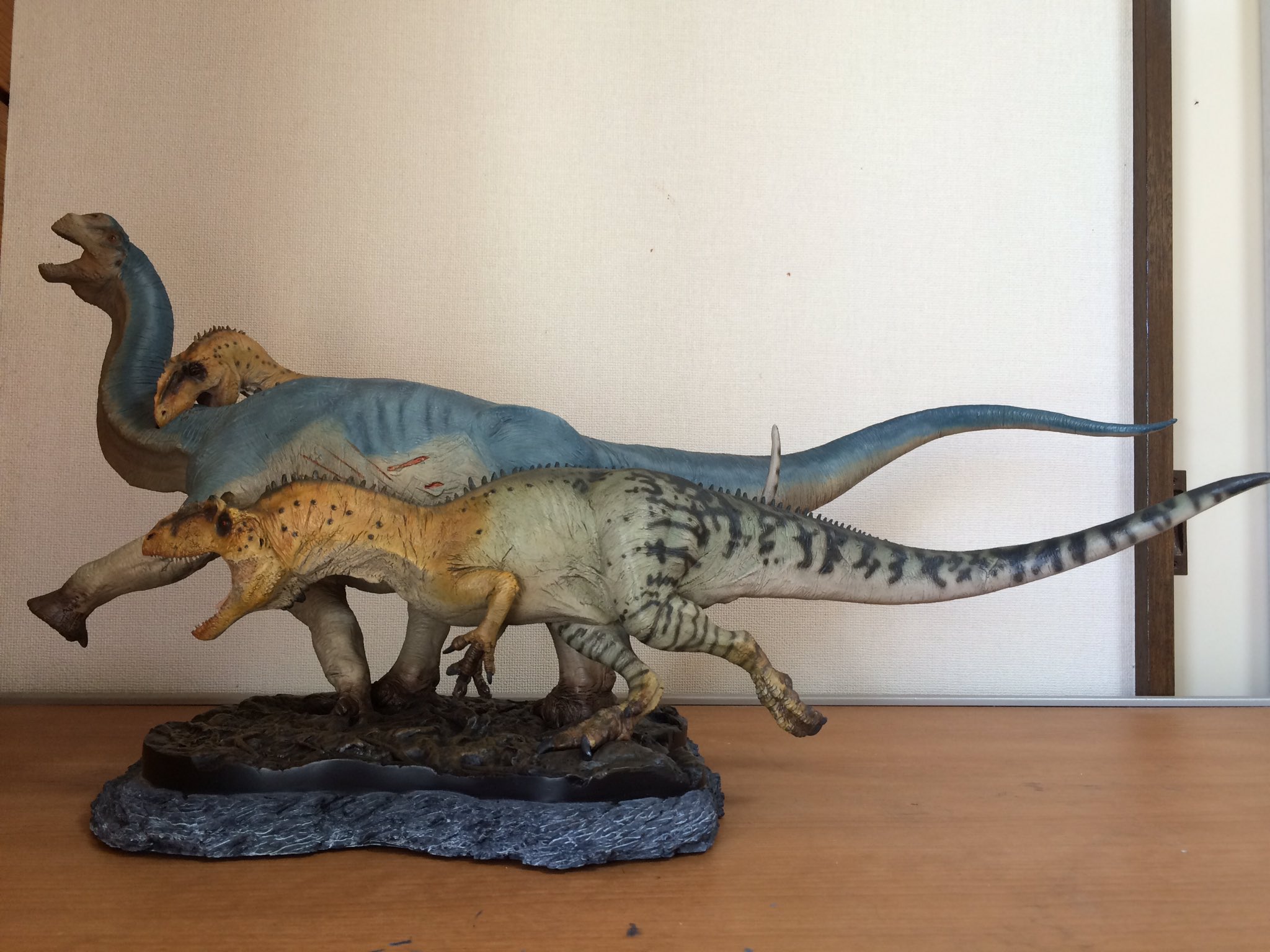 sideshow サイドショウ カマラサウルス アロサウルス フィギュア - 特撮 sideshow サイドショウ カマラサウルス アロサウルス フィギュア - 特撮
